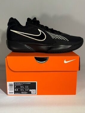 🕷️[BRAND NEW] NIKE GT CUT ACADEMY BLACK ALABASTER MENS SHOES SIZE 7 SNEAKERS🕷️